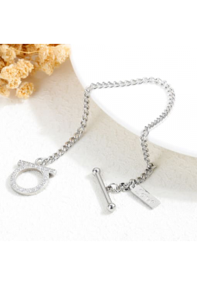 Bracciale Argento con Strass | Piuval