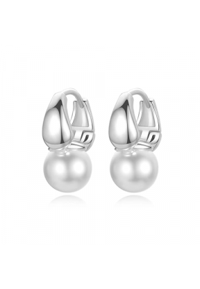 Orecchini Argento con Perla | Piuval