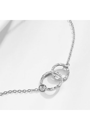 Bracciale Argento con Decoro Circolare | Piuval