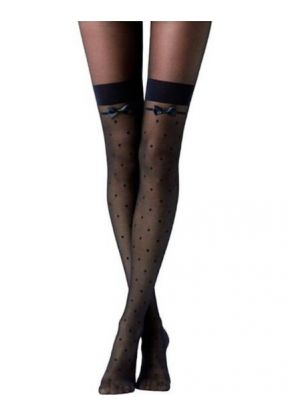 Autoreggenti a rete con pois | Piuval