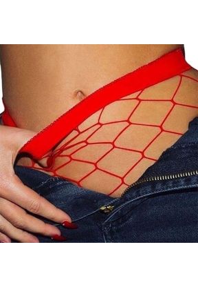 Calze a rete rosse | Piuval