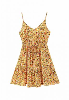 Vestito estivo con fantasia a fiori