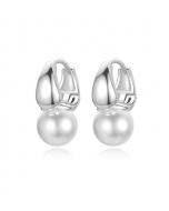 Orecchini Argento con Perla | Piuval